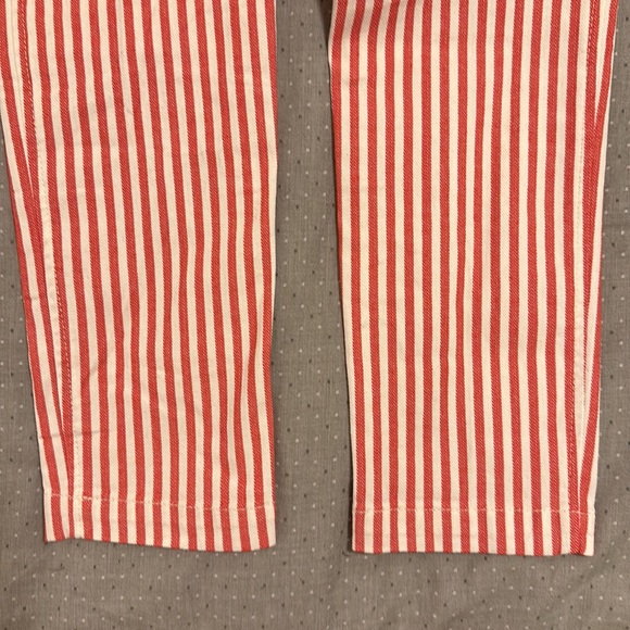 Sale⭐️NWT Free People Frankie Striped High-Waisted Skinny Pants - Picture 11 of 15